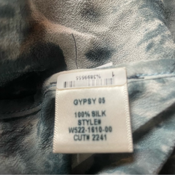 Gypsy 05 Silk Tie Dye Blouse - Picture 6 of 8